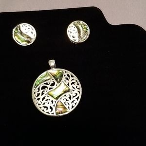 EARRINGS AND PENDANT